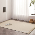 Cream braided Wool area rugs